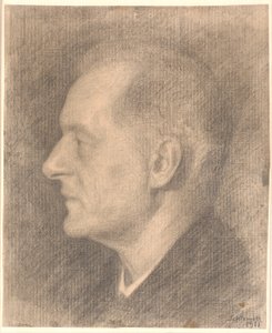Alfred Bramsen portréja, profilja stb. alkotó: Vilhelm Hammershøi