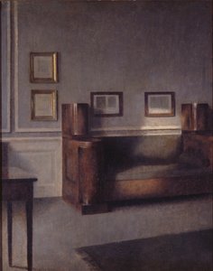 Belső tér alkotó: Vilhelm Hammershøi