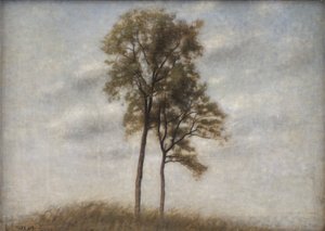 Fiatal tölgyek alkotó: Vilhelm Hammershøi