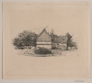 Egy parasztház alkotó: Vilhelm Kyhn