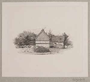 Egy parasztház alkotó: Vilhelm Kyhn