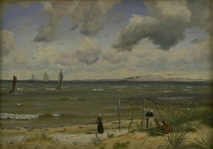 Hornbæk Strand Sealand északi részén