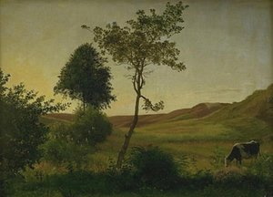Hald tájkép este felé alkotó: Vilhelm Kyhn