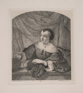 Ferdinand Bol feleségének portréja alkotó: Vilhelm Kyhn