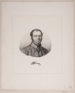 Johan Christopher Hoffmann portréja alkotó: Vilhelm Kyhn