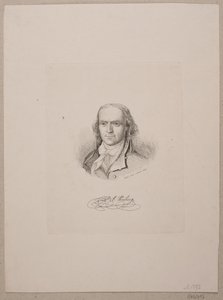P. A. Heiberg portréja alkotó: Vilhelm Kyhn