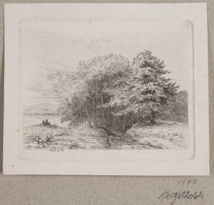Erdő széle alkotó: Vilhelm Kyhn