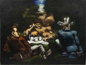 Ebéd a füvön alkotó: Vilhelm Lundstrøm