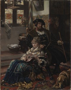Christian II és Dyveke alkotó: Vilhelm Rosenstand