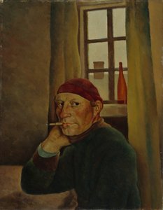 Önarckép, 1933. alkotó: Vilho Lampi