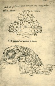 Templomterv és alvó apostol, 1220-1240, 1943.