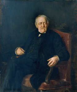 Eduard von Bauernfeld költő alkotó: Vilma Parlaghi Brachfeld