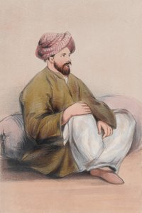 Eldred Pottinger őrnagy, Bombay Tüzérsége, a Politikai Szolgálatnál
