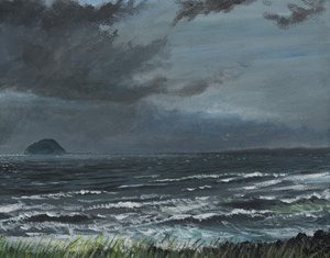 Approaching Storm, 2007, (Akril, vászon táblán) alkotó: Vincent Alexander Booth