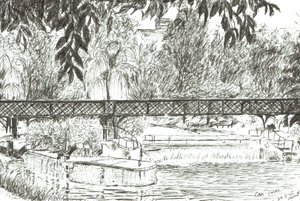 Cam Locks, 2005, (tinta papíron) alkotó: Vincent Alexander Booth