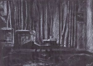 Gyertyafényes függönyök alkotó: Vincent Alexander Booth