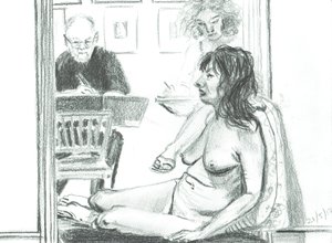 Esti modell később, 2012 alkotó: Vincent Alexander Booth