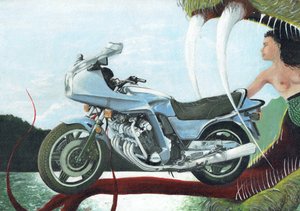 Freedom Liberance, 1986, (akril, vászon táblán) alkotó: Vincent Alexander Booth