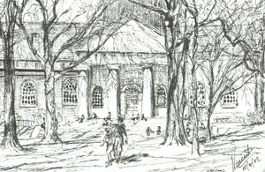 Harvard Boston, USA, 2003, (Tinta papíron) alkotó: Vincent Alexander Booth