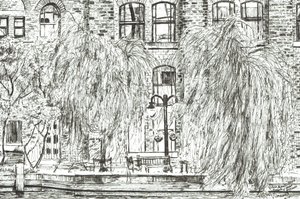 Kancsó és zongora Manchester, 2005, (Tinta papíron) alkotó: Vincent Alexander Booth