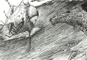 Storm Creators Atlantic, 2012, (Tinta papíron) alkotó: Vincent Alexander Booth