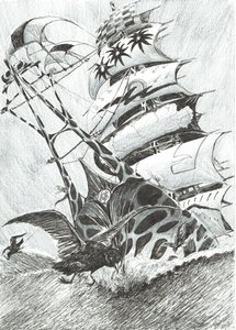 Storm Creators Timor Sea, 2017, (Tinta papíron) alkotó: Vincent Alexander Booth
