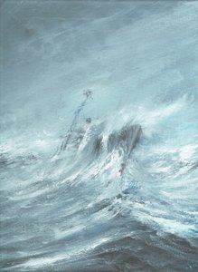 A USS Hull elveszett a csendes-óceáni tájfunban 1944. december 18-án, 2019. alkotó: Vincent Alexander Booth
