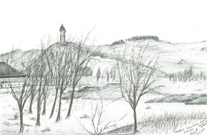 Wallace emlékmű; 2007; (tinta papíron) alkotó: Vincent Alexander Booth