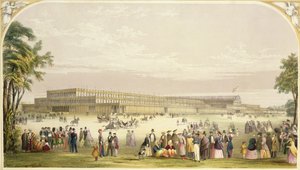 Nagy kiállítás, 1851: Joseph Paxton építész által tervezett épület képe