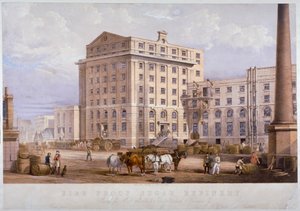 Cukorfinomító, Leman Street, Stepney, London, 1851