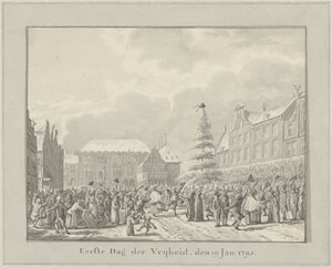 Forradalom Haarlemben, 1795. január 19 A szabadság első napja, január 19. 1791 (cím a tárgyon)