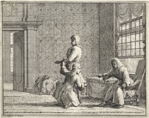Szabás belső térben alkotó: Vincent Laurensz. van der Vinne (II)