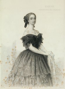Eugenie Imperatrice portréja alkotó: Vincent Vidal