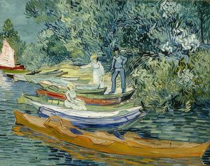 Az Oise partján Auversben. 1890 alkotó: Vincent van Gogh
