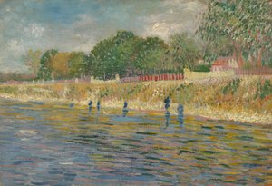 A Szajna partja alkotó: Vincent van Gogh