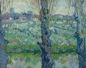 Arles látképe alkotó: Vincent van Gogh
