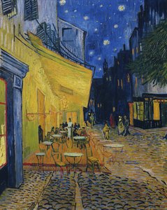 Kávéházi terasz, Place du Forum, Arles, 1888