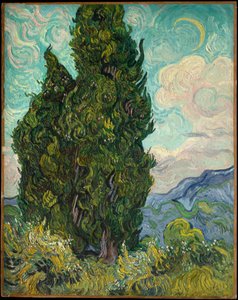 Ciprusok alkotó: Vincent van Gogh