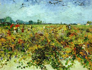 A zöld szőlő alkotó: Vincent van Gogh