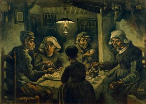 A burgonyafogyasztók alkotó: Vincent van Gogh