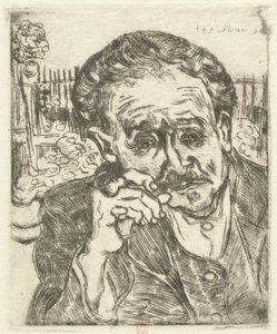 Dr. Gachet (Férfi pipával) alkotó: Vincent van Gogh