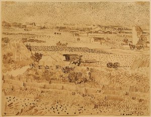 Betakarítás Provence-ban alkotó: Vincent van Gogh