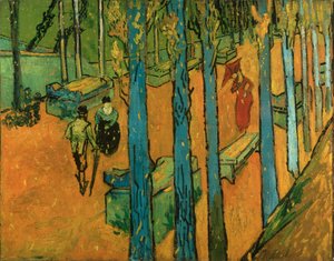 Hulló őszi levelek (Les Alyscamps) alkotó: Vincent van Gogh