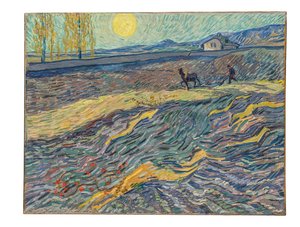Gazda a mezőn, 1889 alkotó: Vincent van Gogh