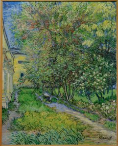 A Saint-Paul kórház kertje alkotó: Vincent van Gogh
