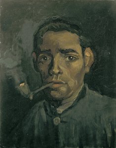 Férfi feje, 1884-1885 alkotó: Vincent van Gogh