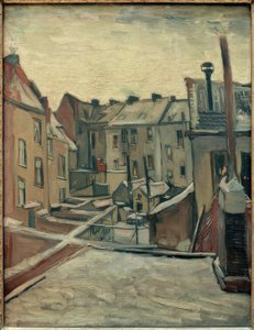 Hinterhofe Antwerpenben alkotó: Vincent van Gogh