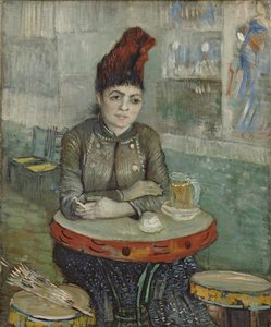 A kávézóban. Agostina Segatori a Le tambourinban, 1887-1888 alkotó: Vincent van Gogh