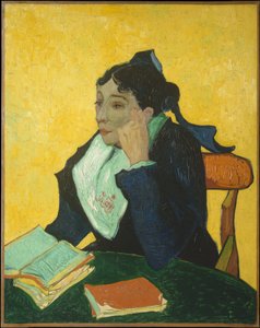 Az arles-i nő: Madame Joseph-Michel Ginoux (Marie Julien, 1848-1911) alkotó: Vincent van Gogh