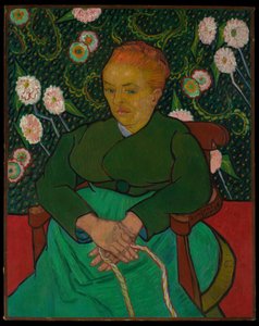 La Berceuse (Bölcsőt ringató nő; Augustine-Alix Pellicot Roulin, 1851-1930) alkotó: Vincent van Gogh